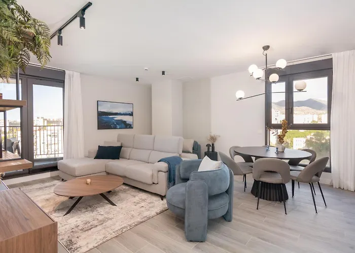 Fantastico Piso Con Vistas Y Terraza 6 Personas Cerca Del Centro