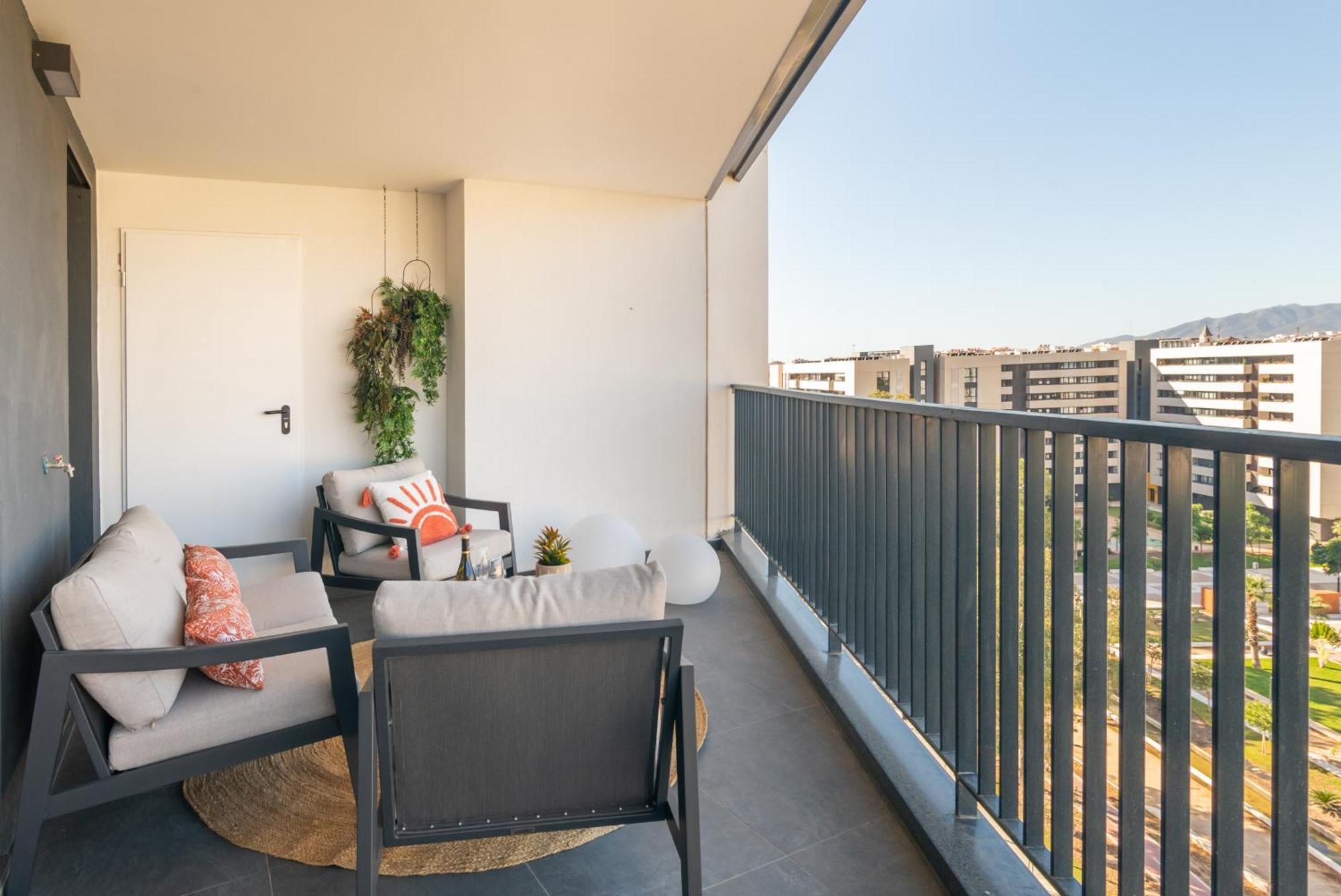 Apartamento Fantastico Piso Con Vistas Y Terraza 6 Personas Cerca Del Centro